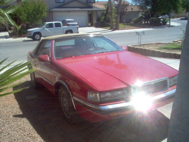 1989 Red Chrysler Other Convertible