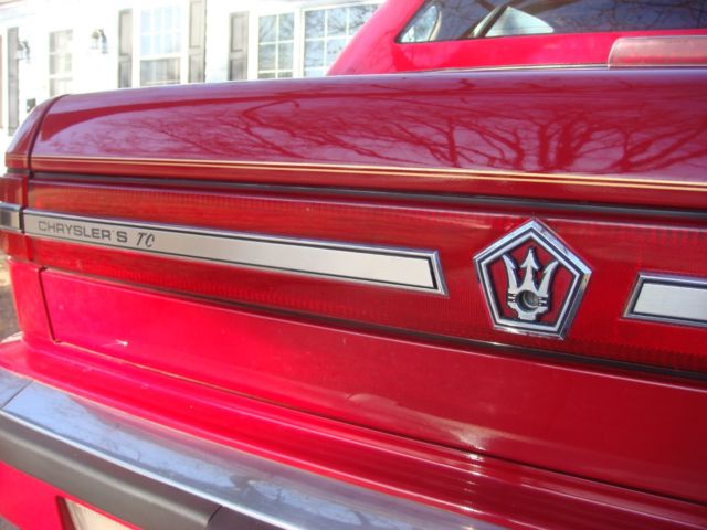 1989 Red Chrysler Other Convertible