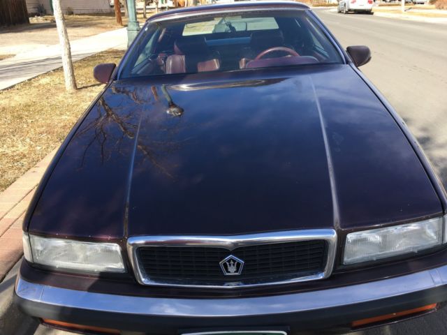 1989 Burgundy Chrysler Other Coupe