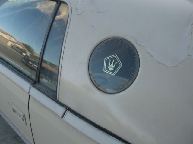 1989 Burgundy Chrysler T/C BY MASERATI Convertible