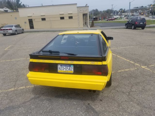 1989 Yellow Chrysler Other conquest Coupe