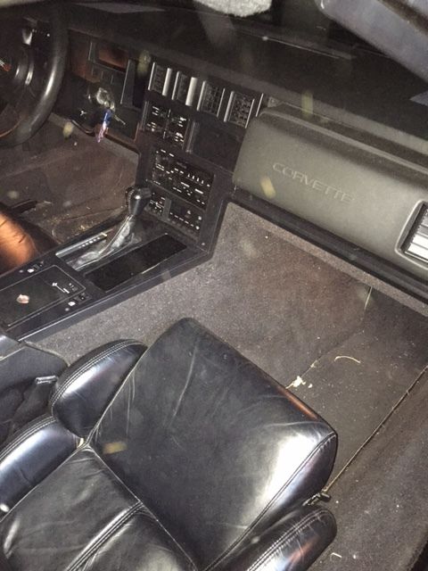 1989 Black Chevrolet Corvette Coupe