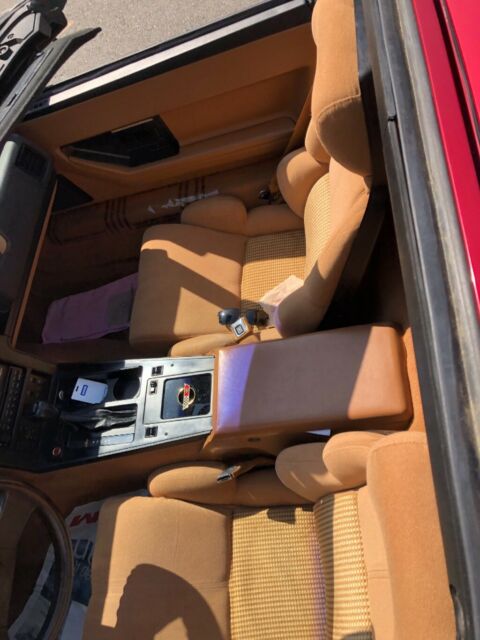 1989 Burgundy Chevrolet Corvette Coupe