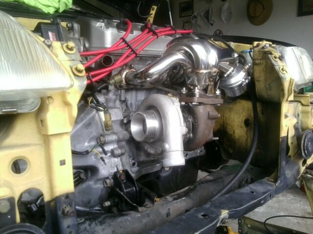 1989 Yellow Honda CRX Hatchback