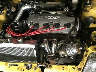 1989 Yellow Honda CRX Hatchback