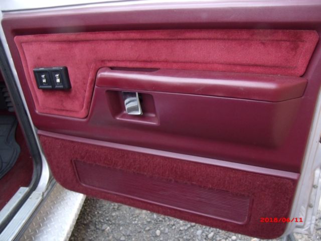 1989 Silver Dodge Ram 3500 pickup