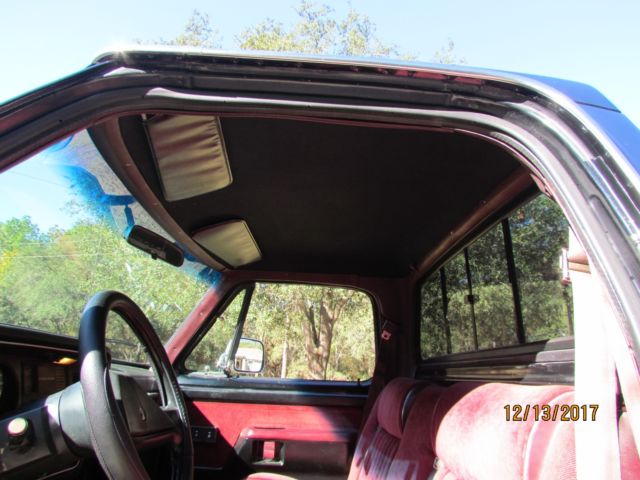 1989 black/silver Dodge Other Pickups Standard Cab Pickup