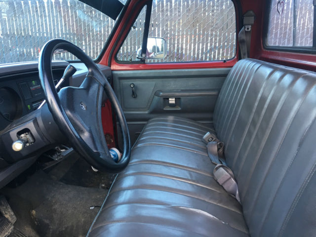 1989 RED Dodge Other