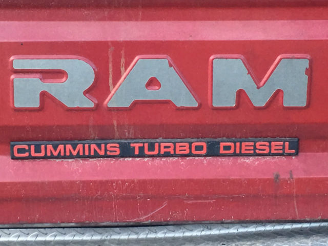 1989 RED Dodge Other