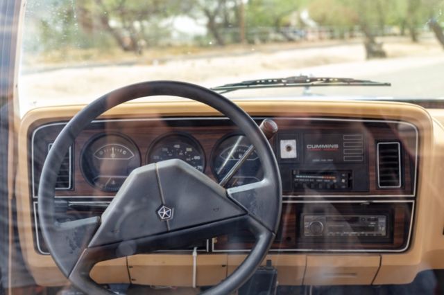 1989 Brown Dodge Ram 2500