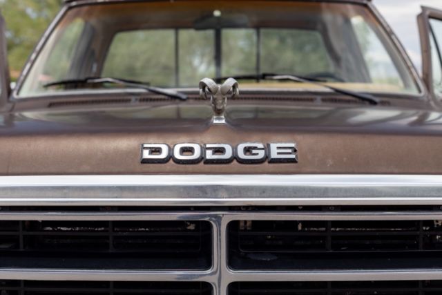 1989 Brown Dodge Ram 2500