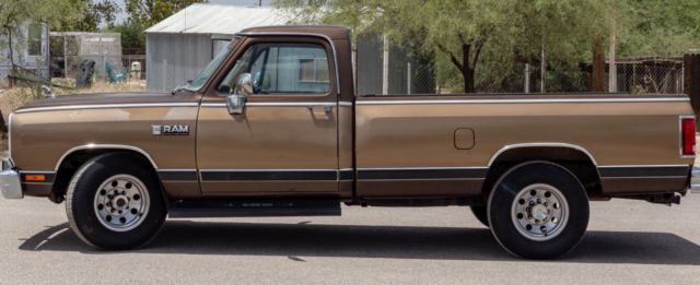 1989 Brown Dodge Ram 2500