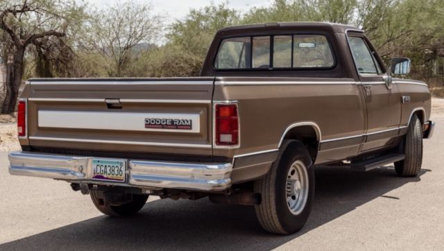 1989 Brown Dodge Ram 2500