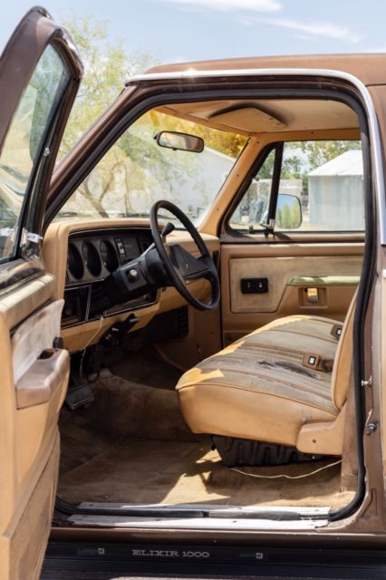 1989 Brown Dodge Ram 2500