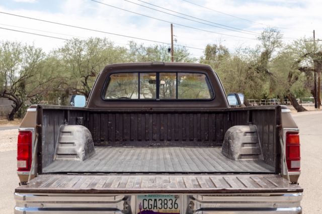 1989 Brown Dodge Ram 2500
