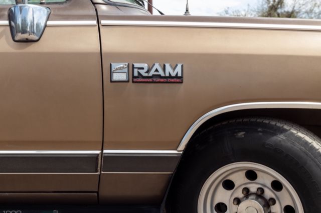 1989 Brown Dodge Ram 2500