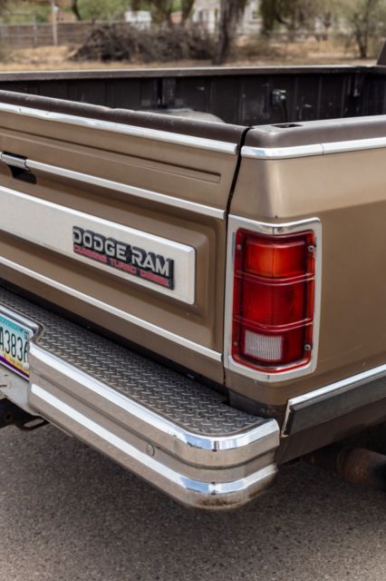 1989 Brown Dodge Ram 2500