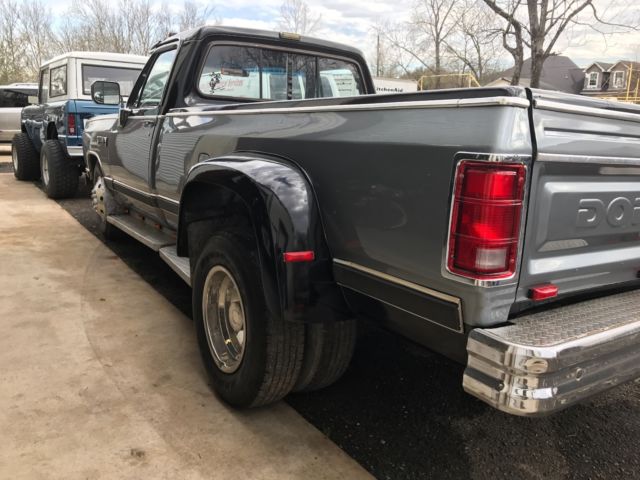 1989 Black Dodge Power Wagon single cab