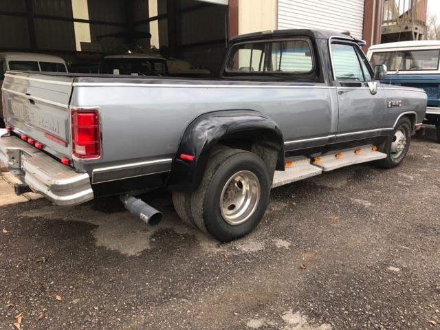 1989 Black Dodge Power Wagon single cab