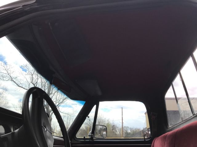 1989 Black Dodge Power Wagon single cab