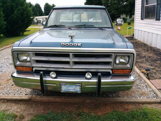 1989 Blue Dodge Other Pickups REGULAR CAB 2 DOOR