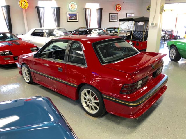1989 RED Dodge Shadow Hatchback