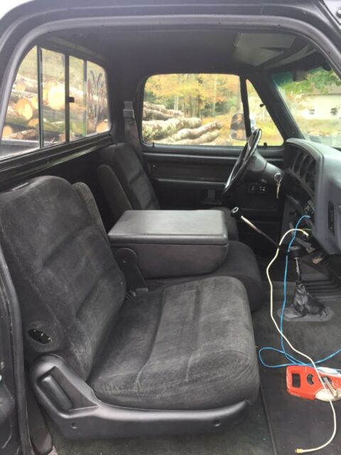 1989 Black Dodge Other Pickups Standard Cab Pickup