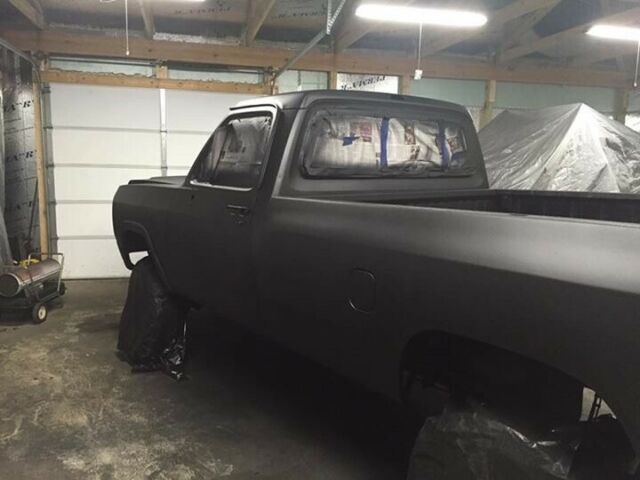 1989 Black Dodge Other Pickups Standard Cab Pickup