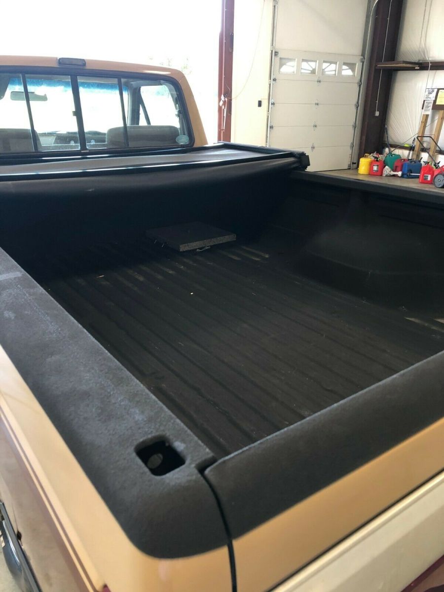 1989 LT Tan & Brown Ford F-150 Standard Cab Pickup