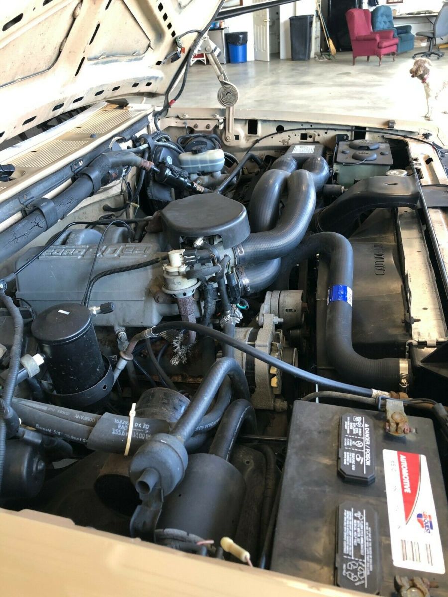 1989 LT Tan & Brown Ford F-150 Standard Cab Pickup