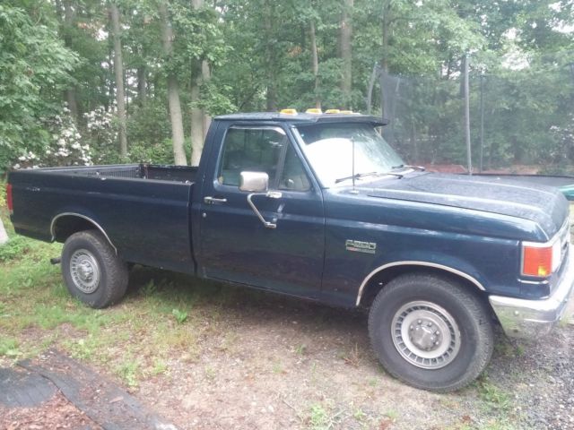 1989 Blue Ford F-250