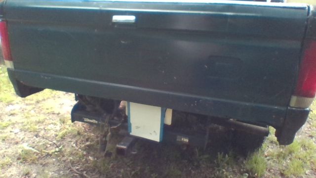 1989 Blue Ford F-250