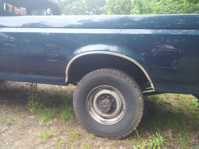 1989 Blue Ford F-250