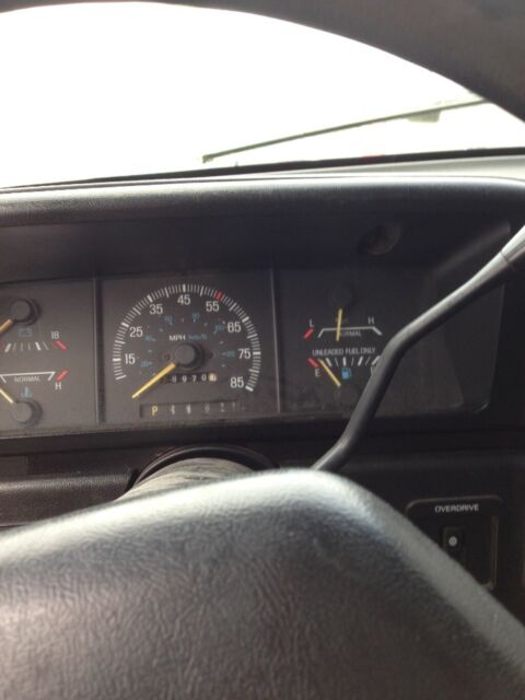 1989 White Ford F-350 Standard Cab Pickup