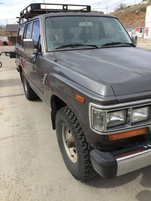 1989 Gray Toyota Land Cruiser SUV