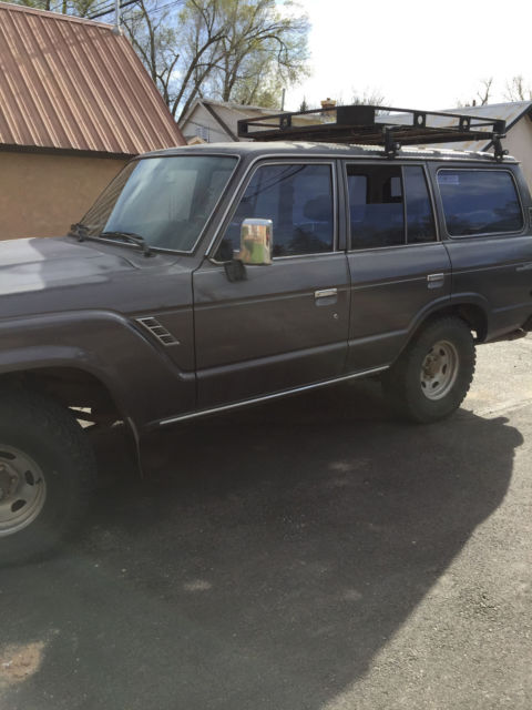 1989 Gray Toyota Land Cruiser SUV