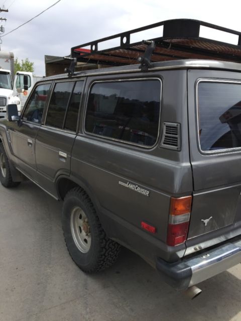 1989 Gray Toyota Land Cruiser SUV