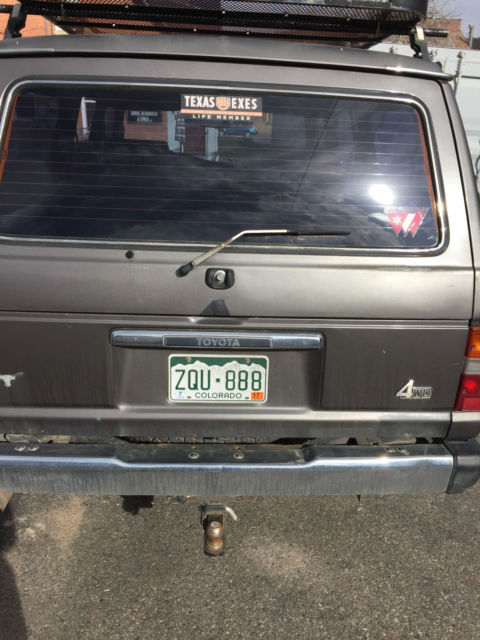 1989 Gray Toyota Land Cruiser SUV