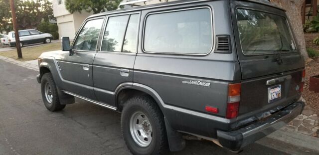 1989 Gray Toyota Land Cruiser