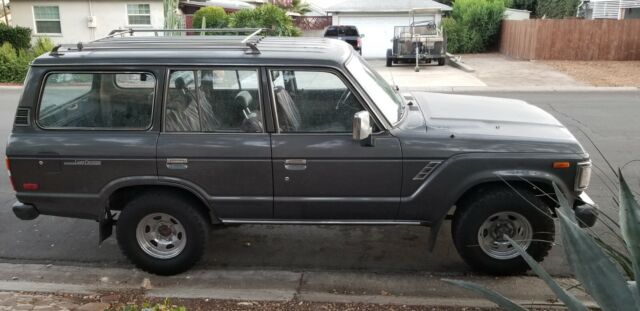 1989 Gray Toyota Land Cruiser