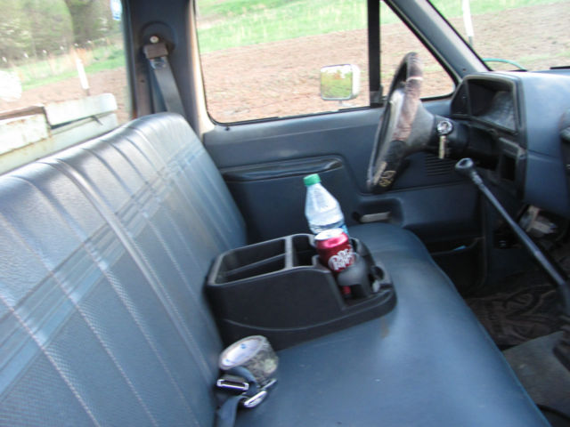 1989 White Ford F-350 Cab & Chassis