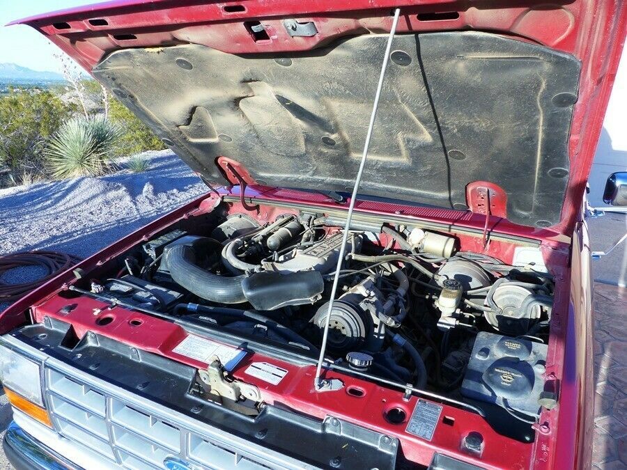 1989 Red Ford Bronco II SUV