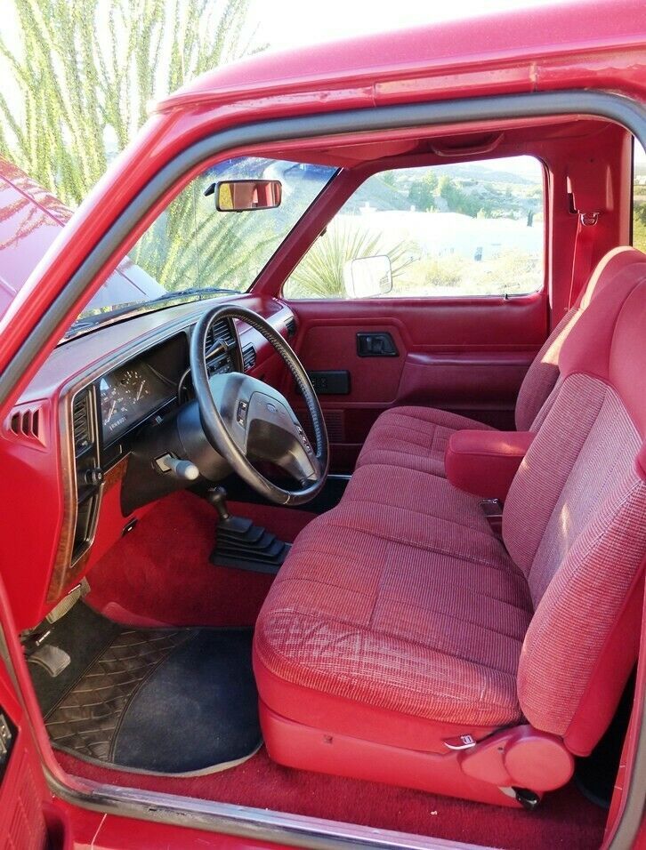 1989 Red Ford Bronco II SUV