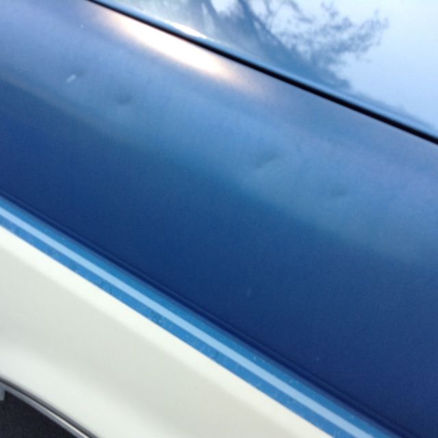 1989 Blue Ford Bronco SUV