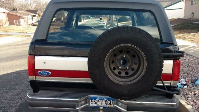 1989 Black Ford Bronco