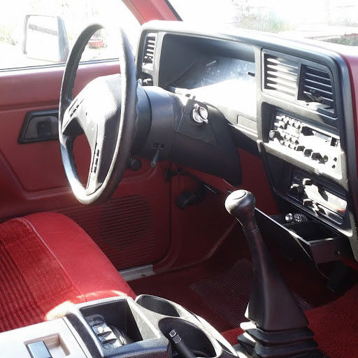 1989 Red Ford Bronco II SUV