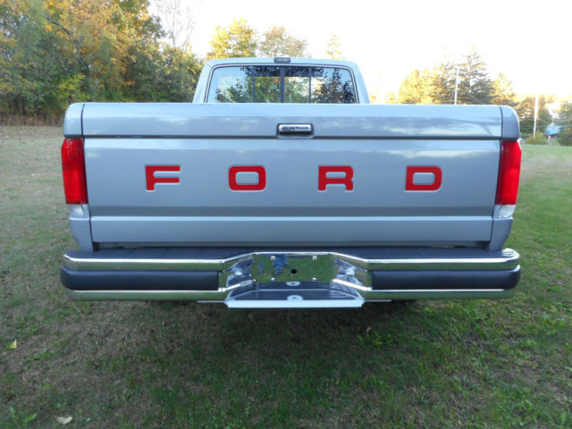 1989 Silver Ford F-150 Regular Cab