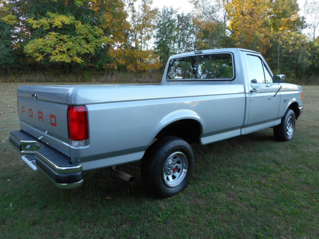 1989 Silver Ford F-150 Regular Cab