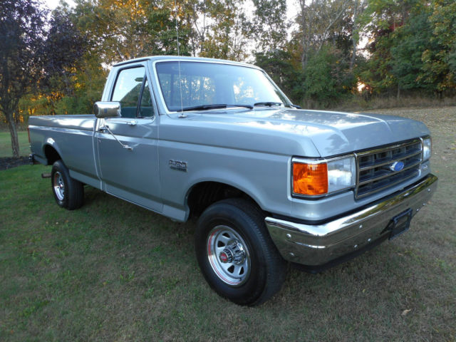 1989 Silver Ford F-150 Regular Cab