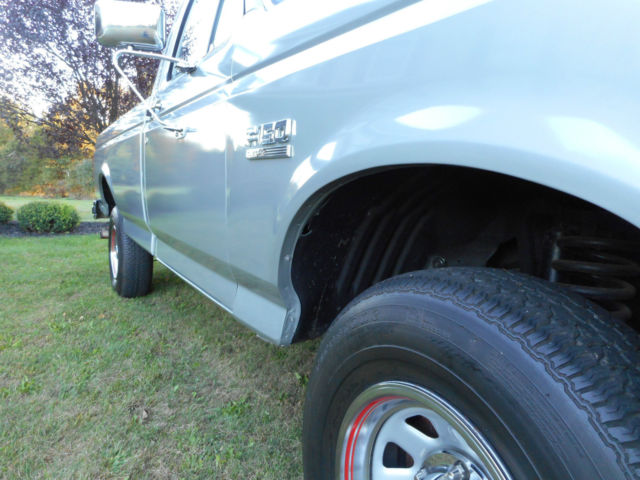 1989 Silver Ford F-150 Regular Cab